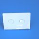 Plaque de commande Valsir double touche VS0875001