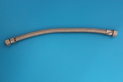 Flexible Inox ø8mm Intérieur F-f 1/2" (15/21) Longueur 100cm